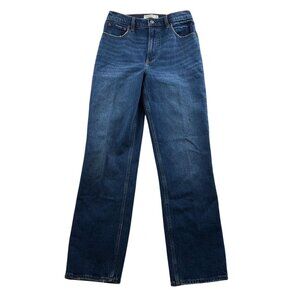 Abercrombie & Fitch Womens Jeans Size 28/6 90s Straight Ultra High Rise Blue